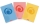 Caiet A4, 48 file, hartie 70g/mp FSC mix, dictando, Rainbow, diverse culori, Herlitz